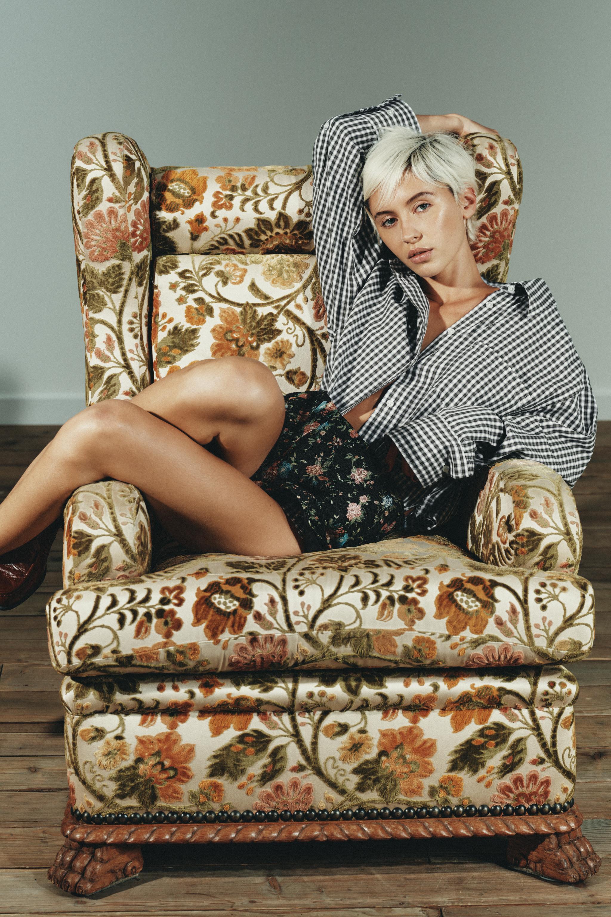 CHEMISE OXFORD À CARREAUX